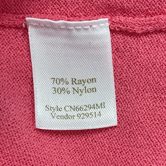 Caslon Women's Knit Sweater Small Pink Long Sleeve - Picture 10 of 11